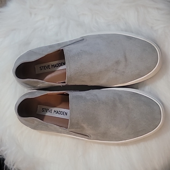 Steven Madden Suede Loafers - Picture 2 of 7